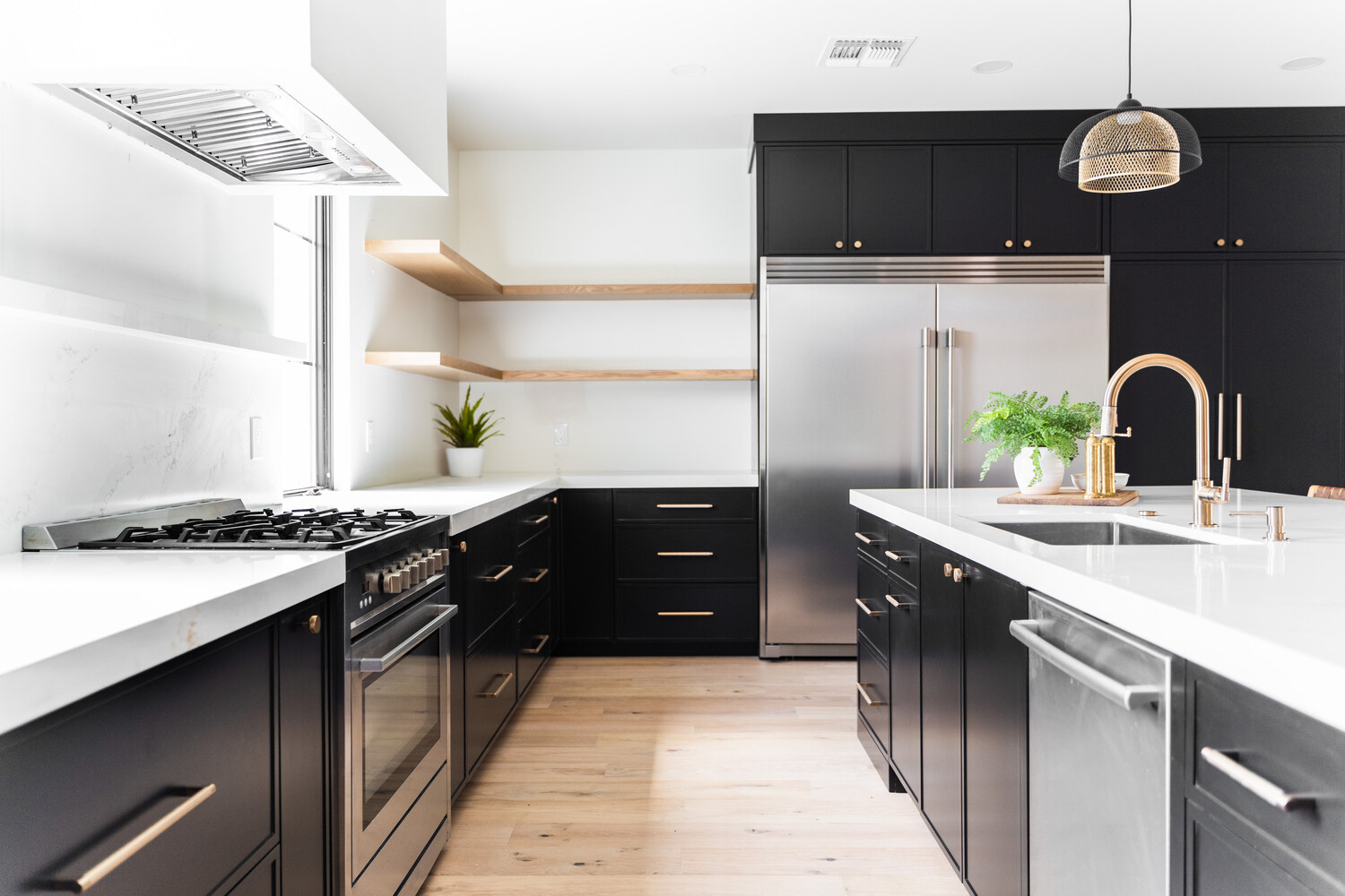 Luxury kitchen renovation by Trinity Homes AZ with modern appliances and custom cabinetry in Scottsdale, AZ