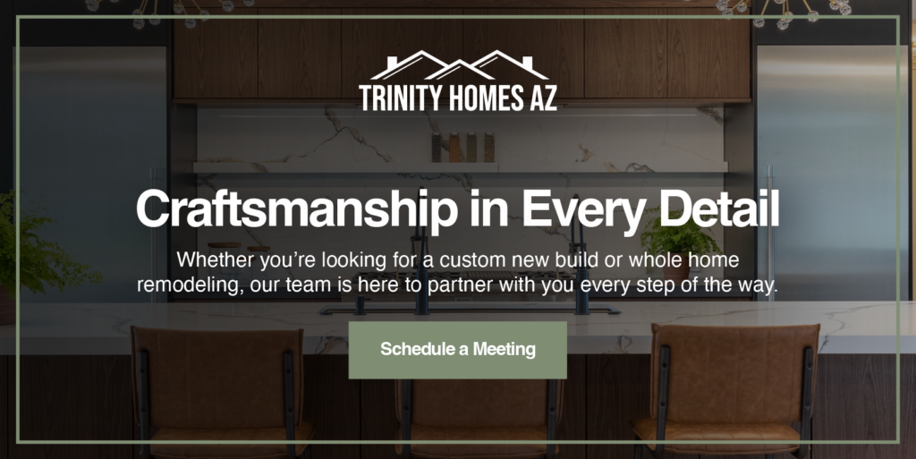Kitchen Remodel by Trinity Homes in AZ